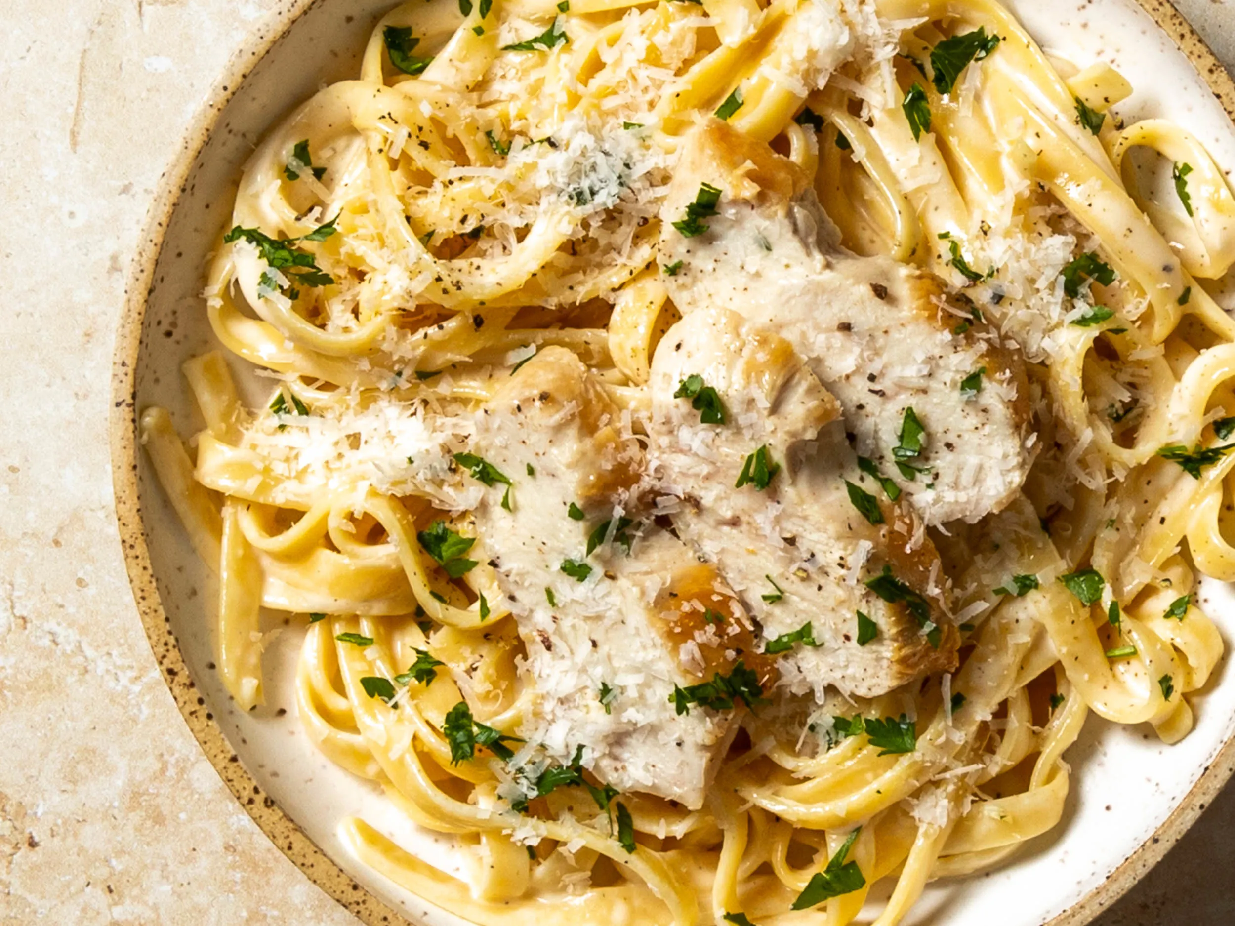 1st Easy Creamy Chicken Alfredo Recipe