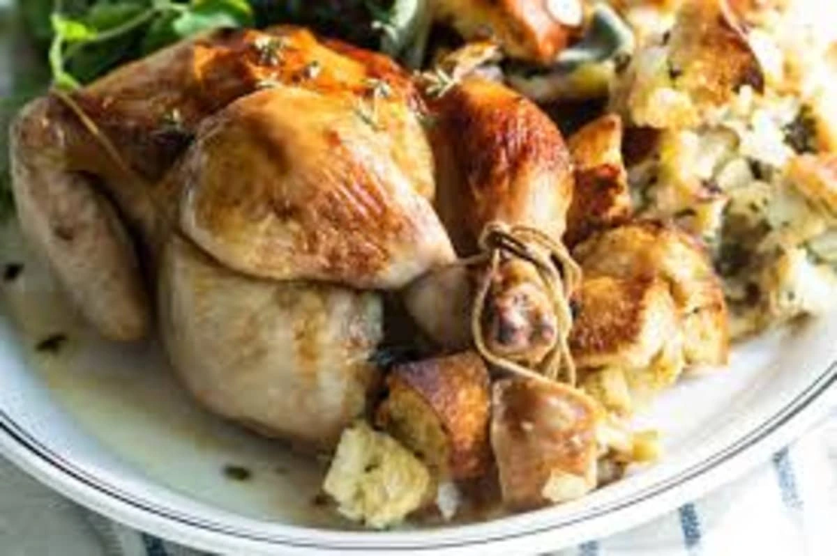 Stuffed Cornish Game Hen: A Culinary Masterpiece
